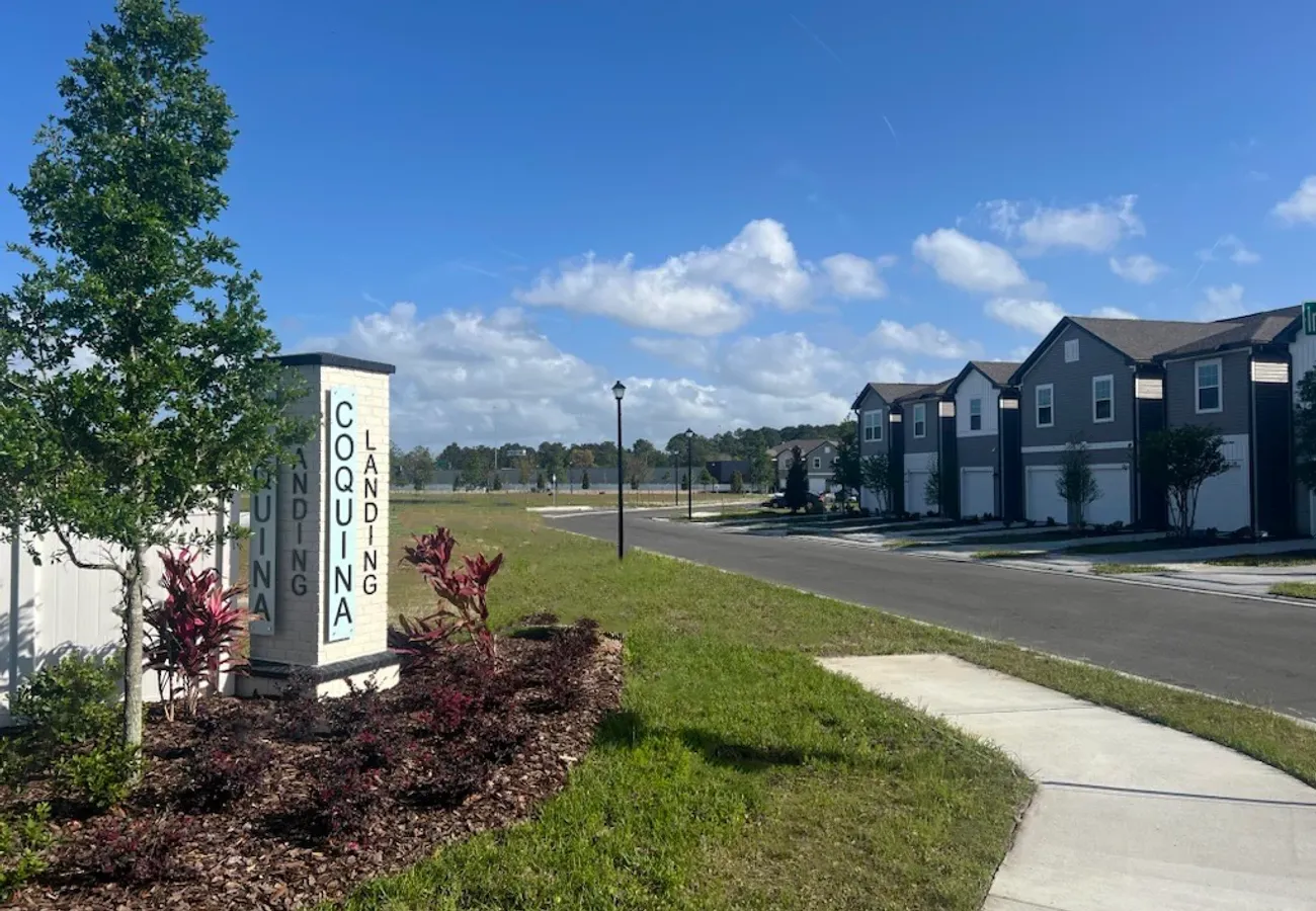 Coquina Landing Entrance Monument