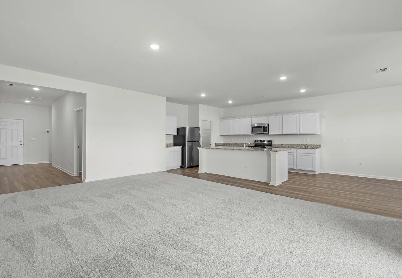 Starlight Homes The Europa Kitchen, Family Room & Dining Room