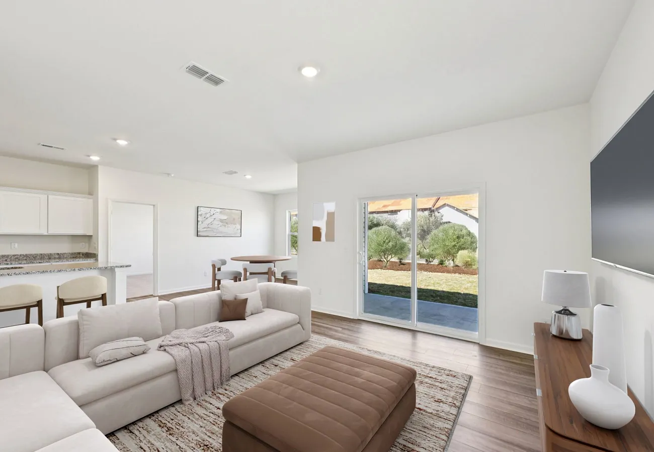 Starlight Homes The Luna Family Room and Dining Area