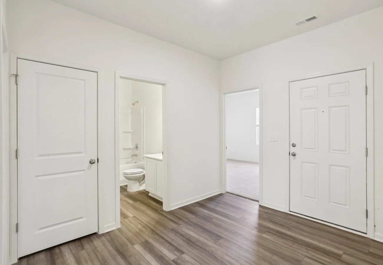 Starlight Homes The Luna Foyer and Powder Bath