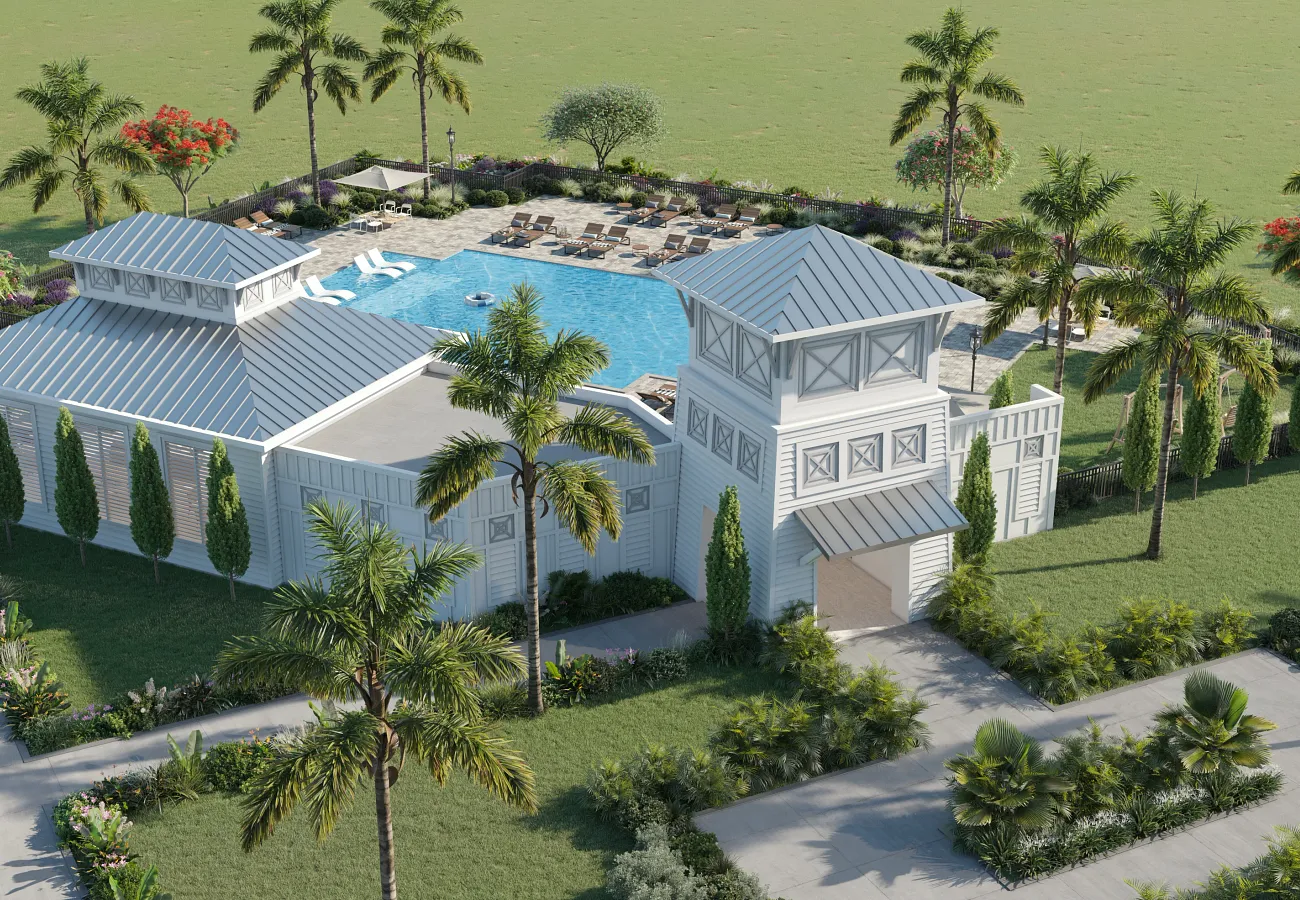 Sabal Preserve Pool & Clubhouse