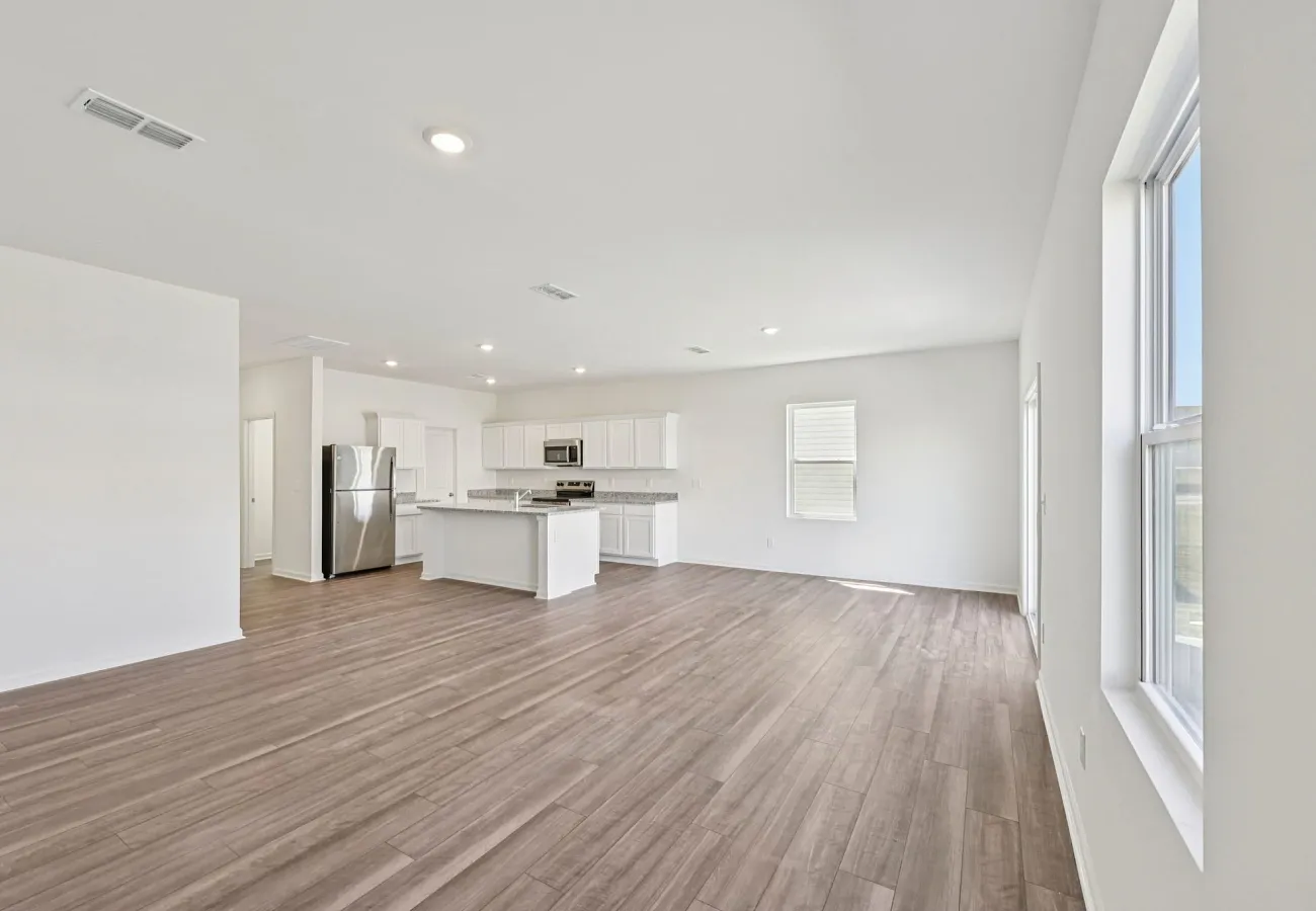 Starlight Homes The Splendor Family Room and Kitchen